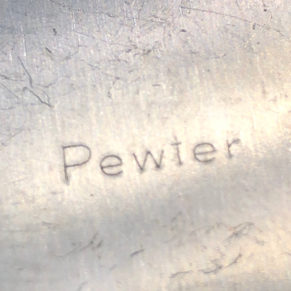Pewter “R” initial necklace - Picture 3 of 6
